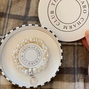Thomas Sabo Genuine Pearl Bracelet